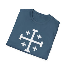 Load image into Gallery viewer, T-Shirt, Ancient Cross - Solid Multi Colors
