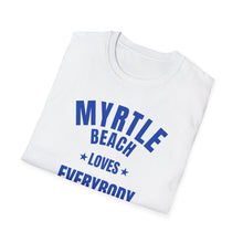 Load image into Gallery viewer, SS T-Shirt, SC Myrtle Beach - Blue
