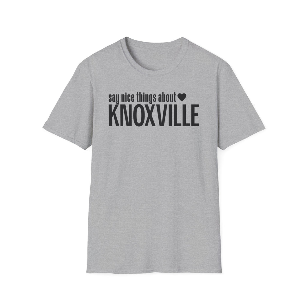 T-Shirt, Say Nice Things Knoxville - Multi Colors