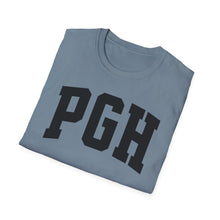 Load image into Gallery viewer, SS T-Shirt, Pittsburgh PGH Blocked - Multi Colors
