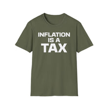 Load image into Gallery viewer, SS T-Shirt, Inflation Tax - Multi Colors
