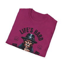 Load image into Gallery viewer, SS T-Shirt, Life&#39;s Hard - Multi Colors
