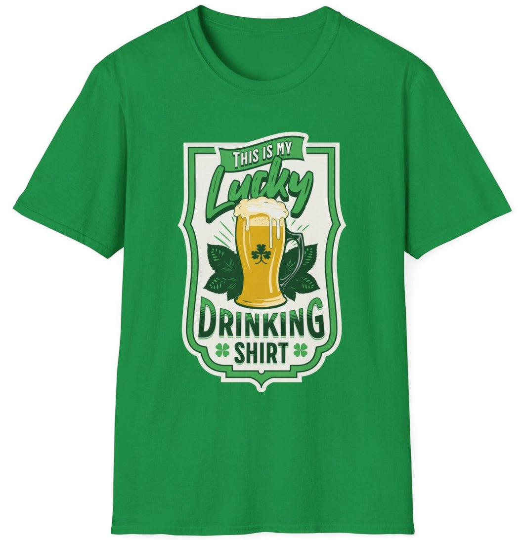 SS T-Shirt, Lucky Irish Drinking Shirt