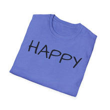 Load image into Gallery viewer, SS T-Shirt, Just Happy - Multi Colors
