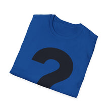 Load image into Gallery viewer, SS T-Shirt, Question Mark Black - Multi Colors
