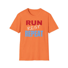 Load image into Gallery viewer, SS T-Shirt, Run Rest - Multi Colors
