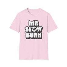 Load image into Gallery viewer, SS T-Shirt, Mr Slow Burn - Multi Colors
