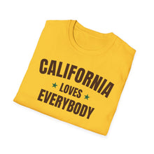 Load image into Gallery viewer, SS T-Shirt, CA California Brown - Multi Colors
