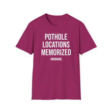 Load image into Gallery viewer, SS T-Shirt, Pothole Locations - Multi Colors
