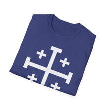 Load image into Gallery viewer, T-Shirt, An Ancient Cross - Solid Multi Colors
