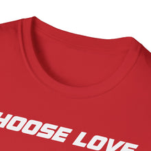 Load image into Gallery viewer, SS T-Shirt, Choose Love - Multi Colors
