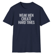 Load image into Gallery viewer, SS T-Shirt, Weak Men Create - Multi Colors
