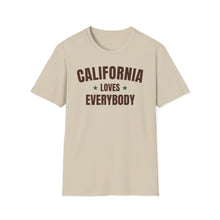 Load image into Gallery viewer, SS T-Shirt, CA California Brown - Multi Colors
