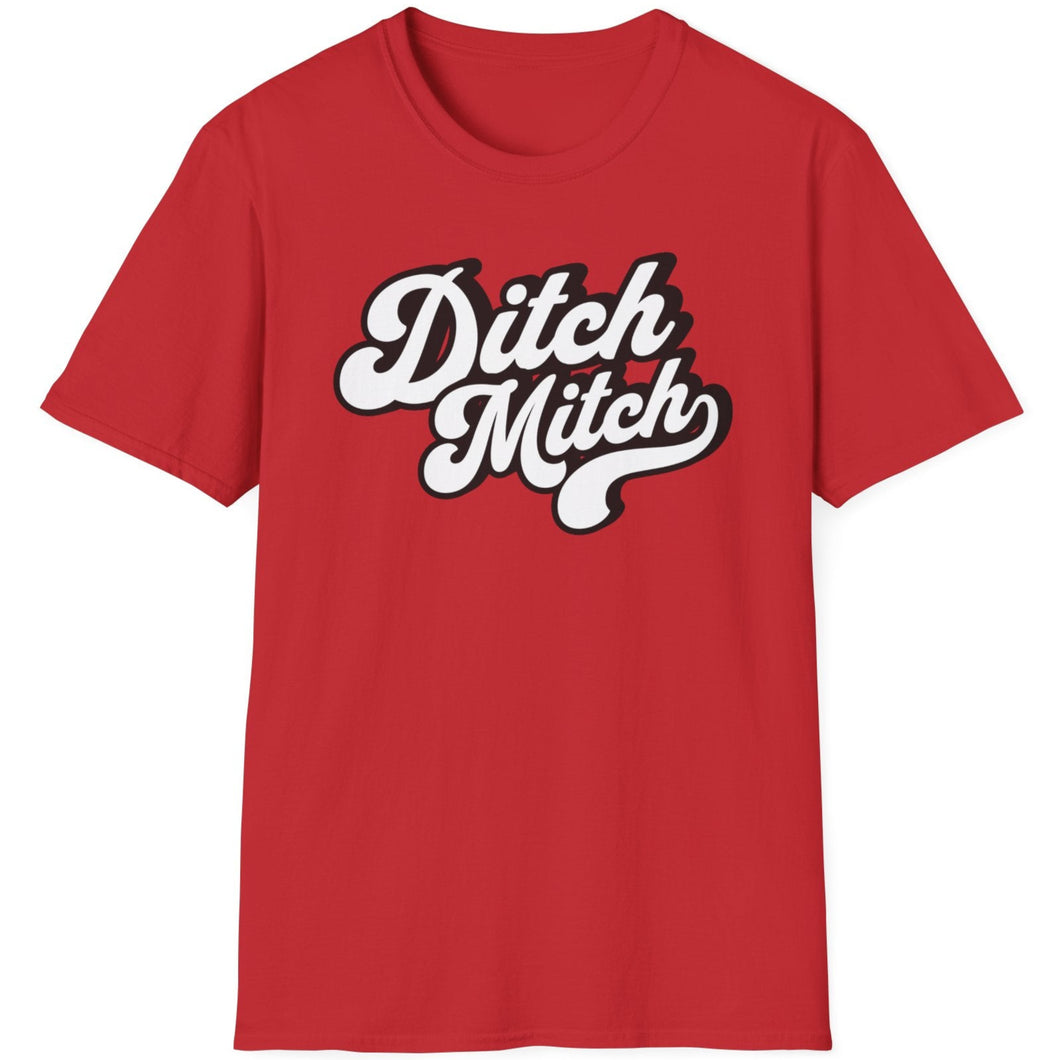 SS T-Shirt, Ditch Mitch Black- Multi Colors