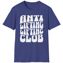 Load image into Gallery viewer, SS T-Shirt, Anti Lifting Lifting Club- Multi Colors
