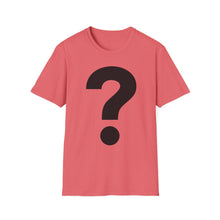 Load image into Gallery viewer, SS T-Shirt, Question Mark Black - Multi Colors
