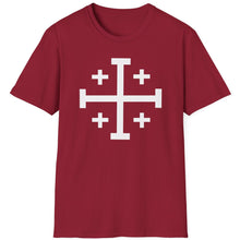 Load image into Gallery viewer, T-Shirt, An Ancient Cross - Solid Multi Colors
