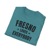 Load image into Gallery viewer, SS T-Shirt, CA Fresno Black - Multi Colors
