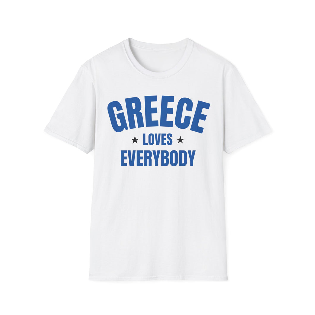 SS T-Shirt, GR Greece - White