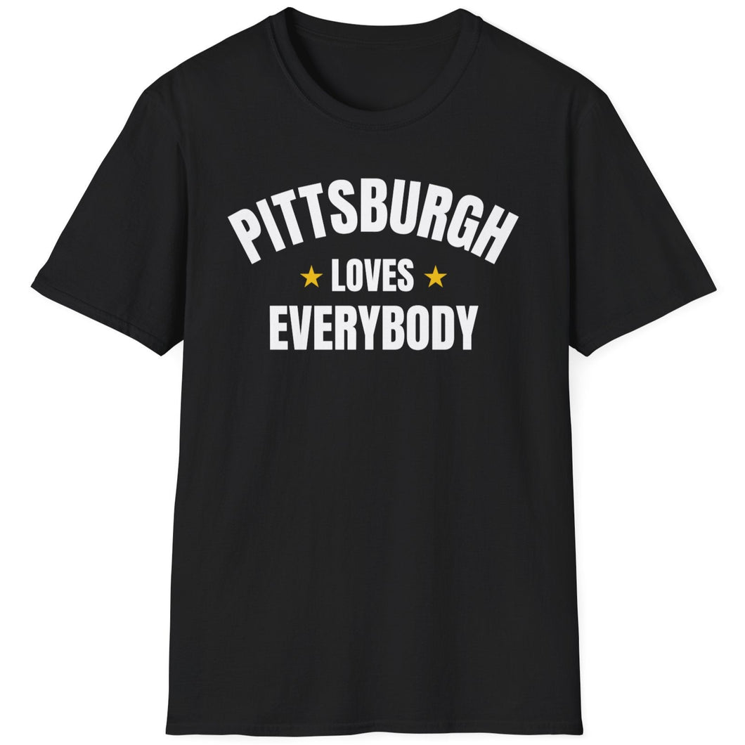 SS T-Shirt, PA Pittsburgh - Black