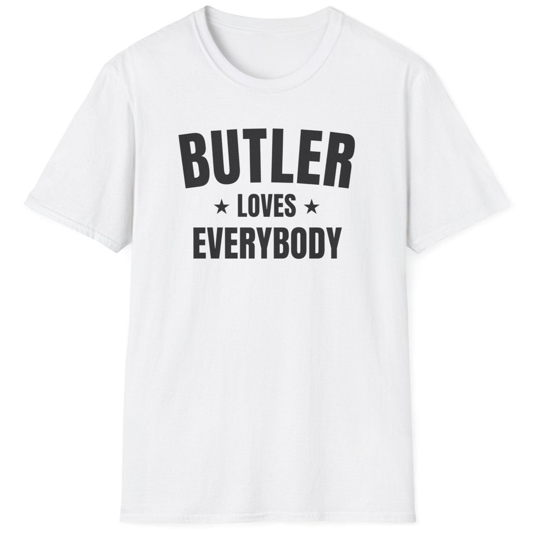 SS T-Shirt, PA Butler - White