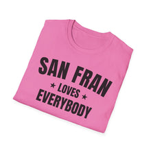 Load image into Gallery viewer, SS T-Shirt, CA San Fran Black - Multi Colors
