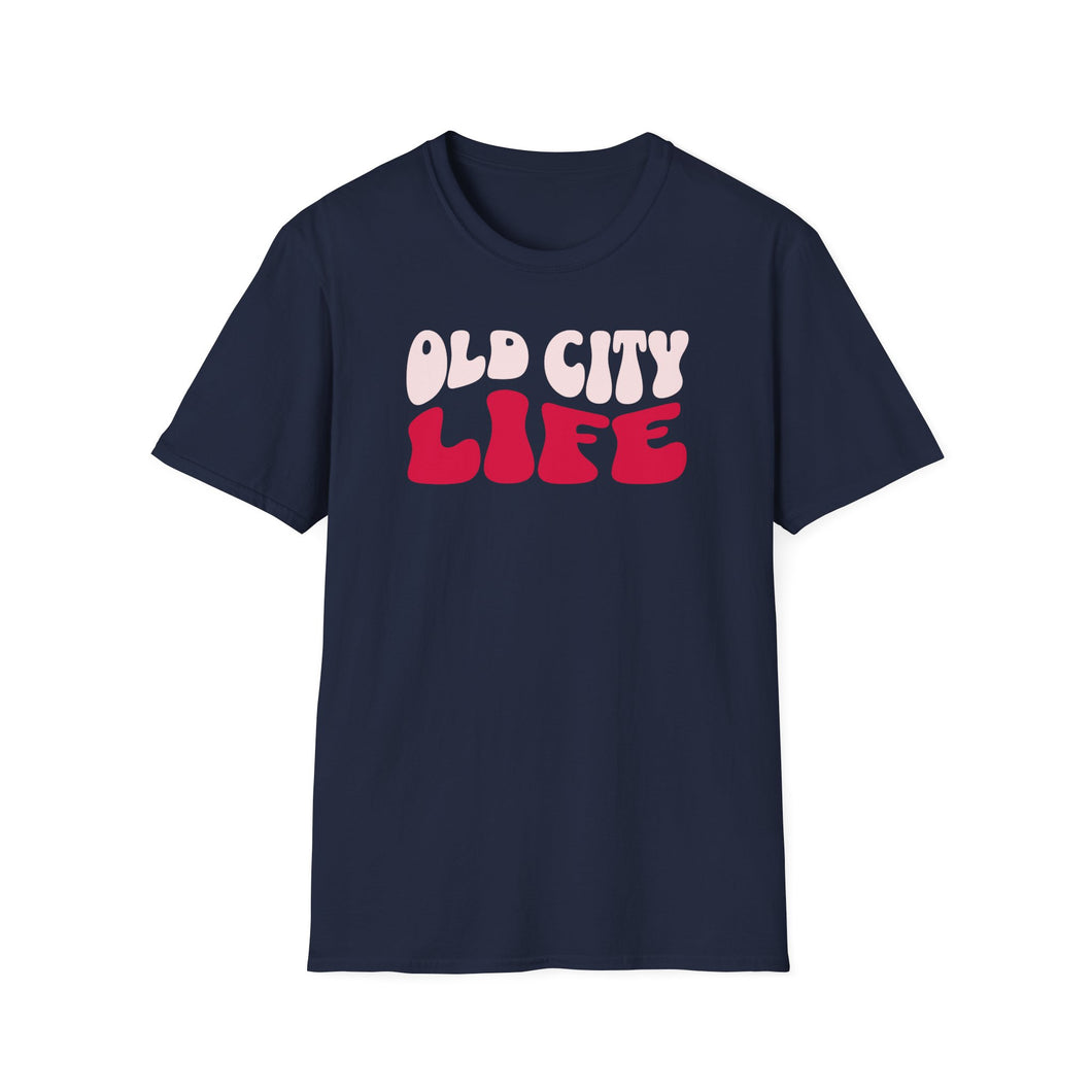 SS T-Shirt, Old City Life - Multi Colors