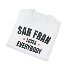 Load image into Gallery viewer, SS T-Shirt, CA San Fran - Orange Stars
