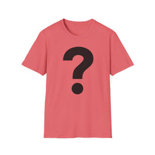 Load image into Gallery viewer, SS T-Shirt, Question Mark Black - Multi Colors
