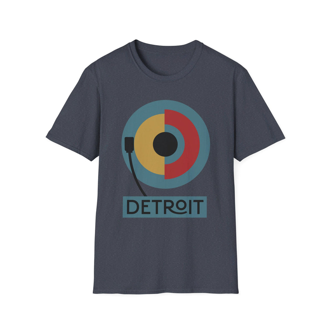 SS T-Shirt, Detroit Turntables - Multi Colors