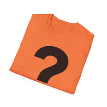 Load image into Gallery viewer, SS T-Shirt, Question Mark Black - Multi Colors
