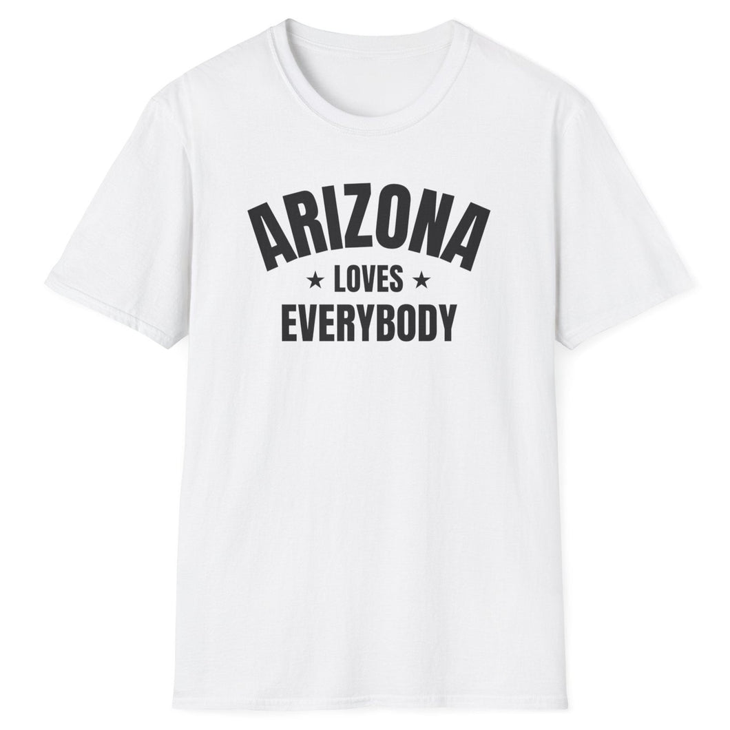 SS T-Shirt, AZ Arizona - White