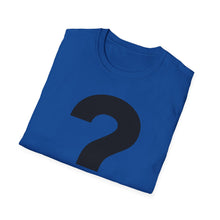 Load image into Gallery viewer, SS T-Shirt, Question Mark Black - Multi Colors
