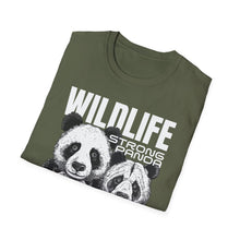 Load image into Gallery viewer, SS T-Shirt, Wildlife and Pandas - Multi Colors
