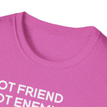 Load image into Gallery viewer, SS T-Shirt, Not Friends - Multi Colors
