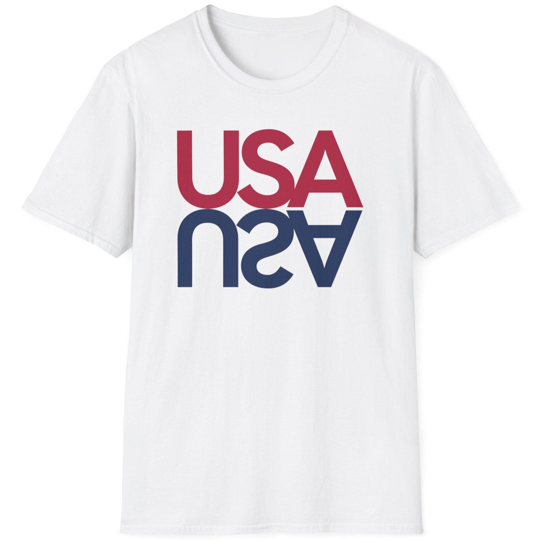 SS T-Shirt, USA Flipped