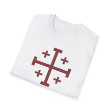 Load image into Gallery viewer, T-Shirt, Ancient Cross - Red
