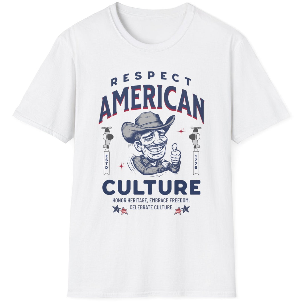 SS T-Shirt, Respect American Culture