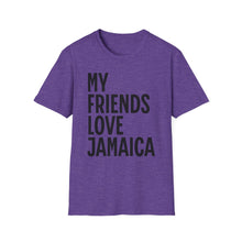 Load image into Gallery viewer, SS T-Shirt, My Friends Love Jamaica - Multi Colors
