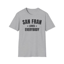 Load image into Gallery viewer, SS T-Shirt, CA San Fran Black - Multi Colors
