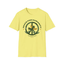 Load image into Gallery viewer, SS T-Shirt, Peace for Humanity - Multi Colors
