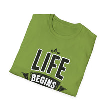 Load image into Gallery viewer, SS T-Shirt, Life Begins in Knoxville - Multi Colors
