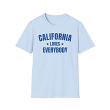 Load image into Gallery viewer, SS T-Shirt, CA California Blue - Multi Colors
