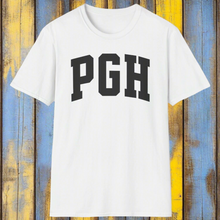 Load image into Gallery viewer, SS T-Shirt, Pittsburgh PGH Blocked - Multi Colors
