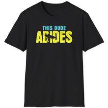 Load image into Gallery viewer, SS T-Shirt, This Dude Abides - Multi Colors
