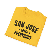 Load image into Gallery viewer, SS T-Shirt, CA San Jose White - Multi Colors
