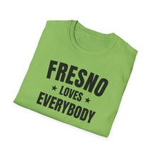 Load image into Gallery viewer, SS T-Shirt, CA Fresno Black - Multi Colors
