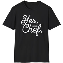 Load image into Gallery viewer, SS T-Shirt, Yes Chef - Multi Colors
