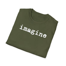 Load image into Gallery viewer, SS T-Shirt, imagine - Multi Colors
