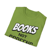 Load image into Gallery viewer, SS T-Shirt, Books Not Screens - Multi Colors
